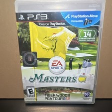 EA Sports Tiger Woods PGA Tour 12: The Masters Sony PS3 Game E 2011 Manual