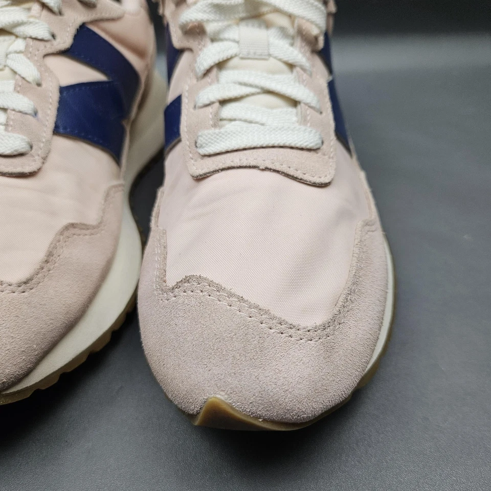 New Balance 237 Zapatos Mujer Talla 8.5 Rosa Azul Marino Retro Tenis para Correr Informales Foto 4 de 4