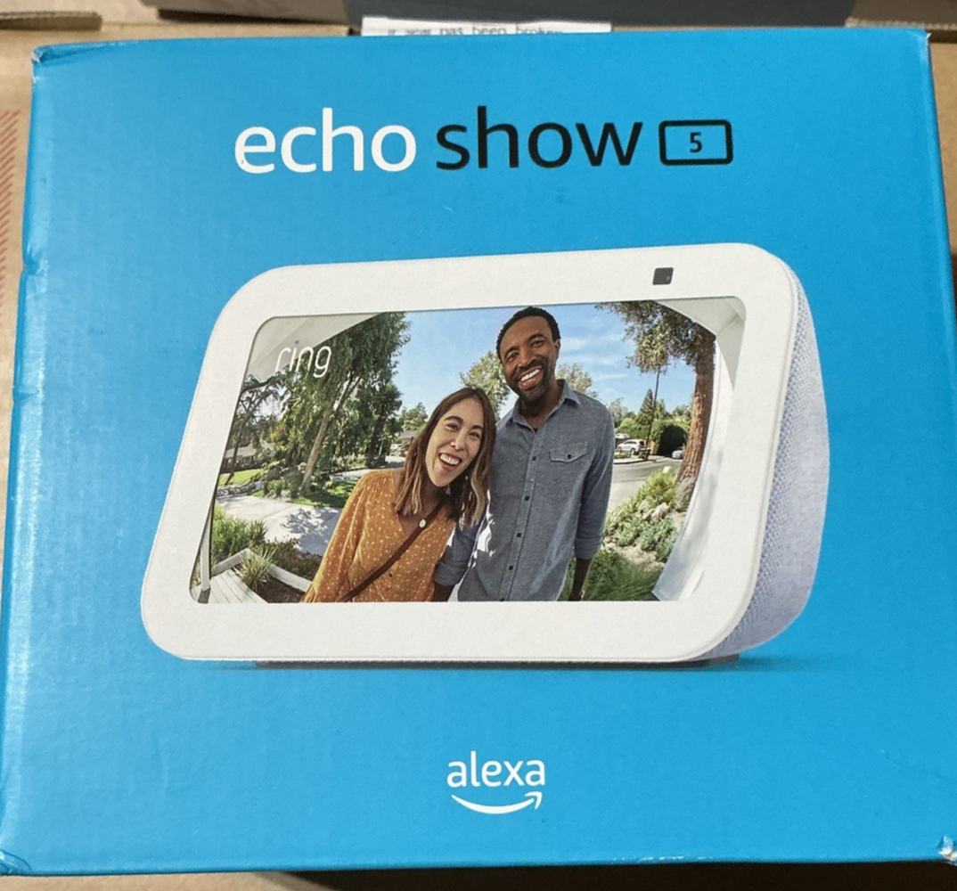 Amazon Echo Show 5 (3rd Gen 2023 Release) H97N6S White, Alexa