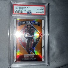 2021 Panini Rookies & Stars - Crusade - Orange TOM BRADY 2/25