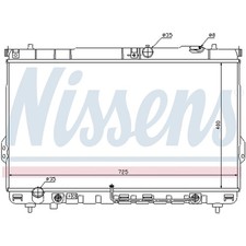 KÜHLER WASSERKÜHLER MOTORKÜHLER FÜR HYUNDAI 2531026450 NEU