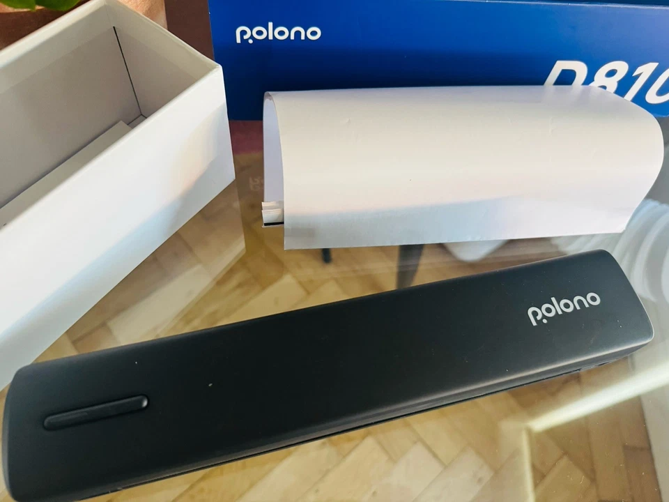 POLONO Portable Printer Wireless for Travel, D810 Bluetooth Thermal Inkless - Image 2 of 4