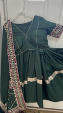 Dark Green Navratri Chaniya Choli