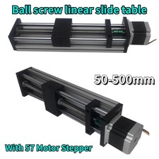 CNC Guida Lineare Corsa Stage Rail Movimento con Attuatore Scorrevole Motore Passo 57