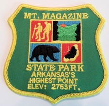 MOUNT MAGAZINE ARKANSAS PATCH - HIGHEST POINT...