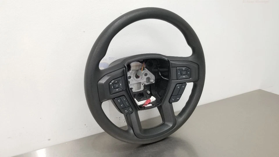24 FORD E350 SUPER DUTY STEERING WHEEL BLACK - Image 3 of 4