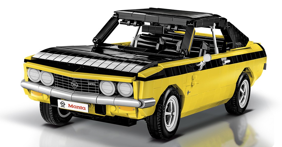 Cobi 24339 1970 Opel Manta A Bausatz 1905 Teile Auto - Bild 7