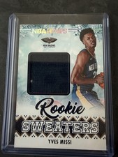 2024-25 Hoops  - #21 Yves Missi. (Rookie Sweaters Insert). BV $20