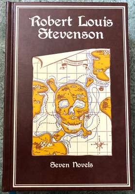 Robert Louis Stevenson, Seven Novels, 7 in 1 hardcover, Treasure Island, etc.
