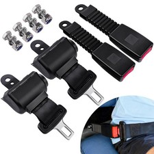 Golf Cart Seat Belts Universal Retractable Safety Belt Kit Fits Club Car EZGO