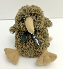 New Zealand Bird Kiwi  Friends Plush 4.5  Soft Stuffed Animal Toy w/ Ribbon