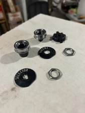 1957 Chevrolet Radio Knobs Bezels GM Original Survivors 