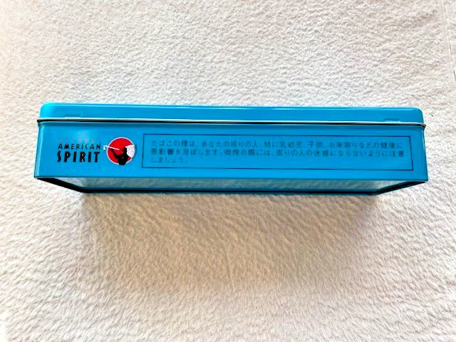 Extremely RARE! Natural American Spirit Cigarette 1 Carton Tin Case Novelty Big  - Image 3 of 4