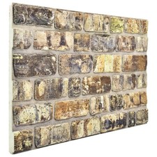 Wall Panels 10 pcs Multicolour 100 x 50 cm EPS Foam vidaXL
