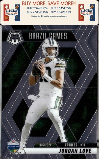 2025 Panini Mosaic #265 Jordan Love Green Bay Packers