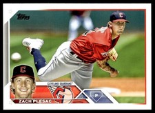 2023 Topps Zach Plesac Cleveland Guardians #476