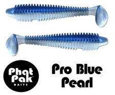 Swimbait Paddle Tail Keitech Style 2.8" 30 Ribbed Soft Plastic Bass Fishing Lure