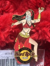 Hard Rock Cafe Pin Myrtle Beach Belly Dancer Egyptian Girl Hat Lapel Costume 2