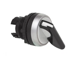 Baco Controls L21KU03-3E11 22mm Black 2 Pos Maint Lvr Sel Switch MFGD