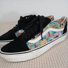 Vans Old Skool Low Top Loteria Graphic Print Shoes Mens 8 rare