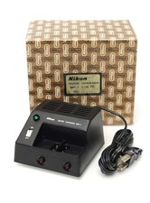 Unused Nikon MH-1 Quick Charger for F2 Motordrive Ni-Cad Battery, Boxed NOS