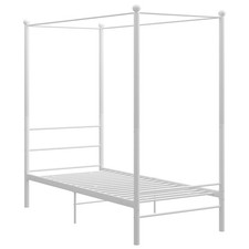 Canopy Bed Frame Metal Furniture Set Multi Colours 100x200/90x200 cm vidaXL