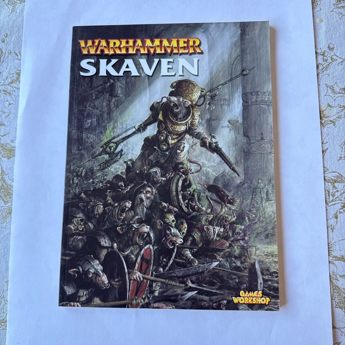 Livre D'armée Skavens V7 Warhammer Battle – 2009, édition Française, état Correct