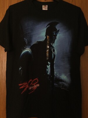  300  - Rise Of An Empire - Warner Bros. Entertainment - Black Shirt/NWT/XL