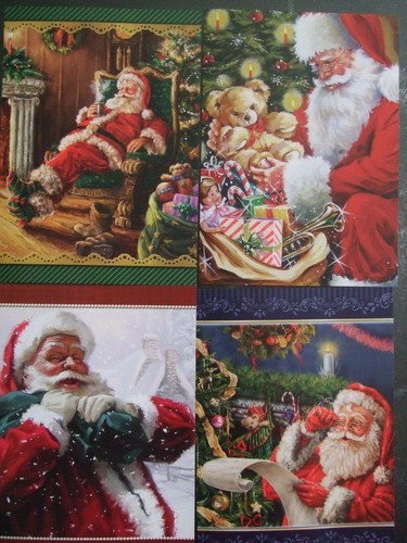 Hunkydory 24 mezcla Toppers de ""Twas the Night Before Christmas"" ver fotos ver descend - Imagen 3 de 8