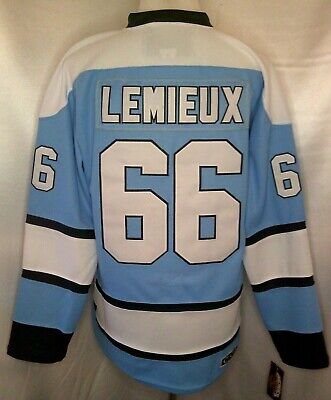 Mario Lemieux Pittsburgh Penguins Blue & White 1968-'71 Mario Lemieux Pittsburgh Penguins Blue & White 1968-'71