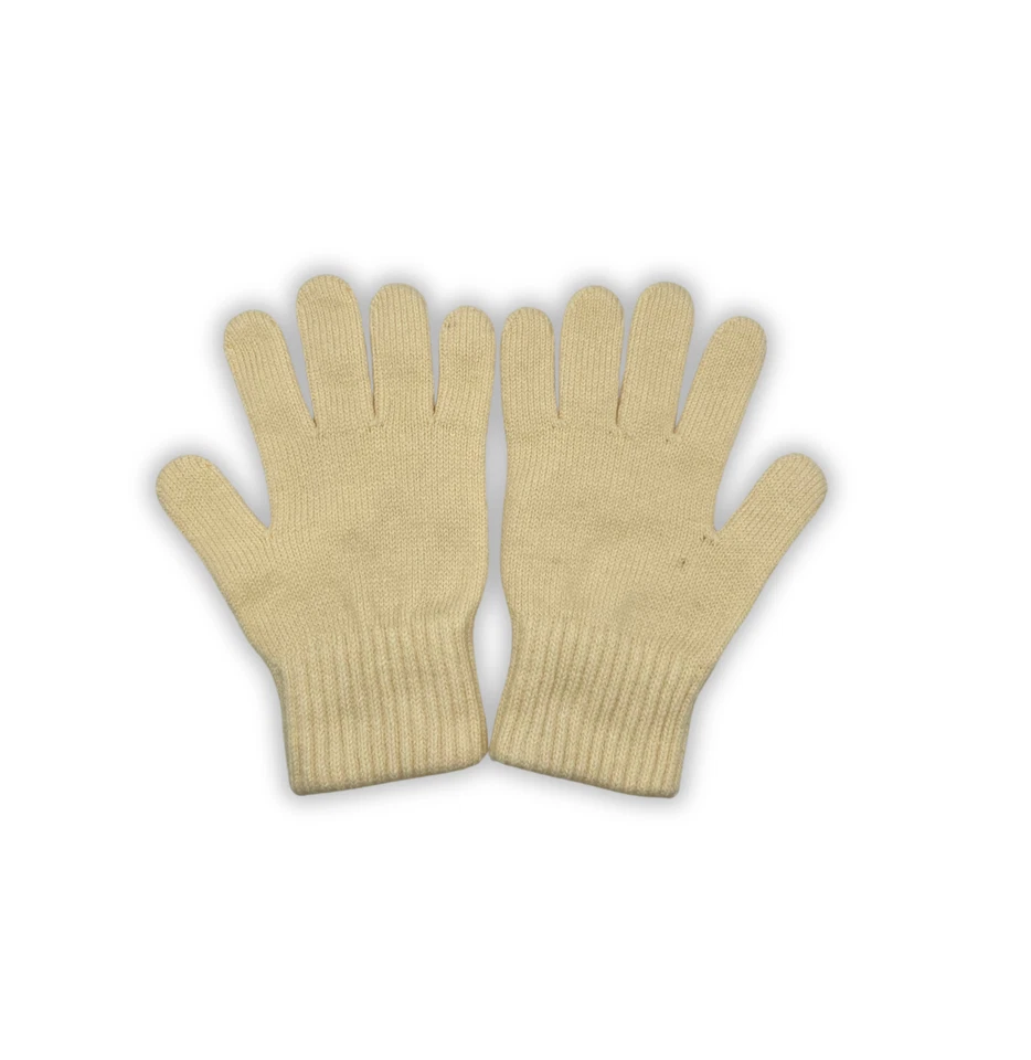 HECHOS EN EE. UU. Guantes de cachemir tejidos para mujer - Guantes de lana cálidos para clima frío Foto 2 de 4