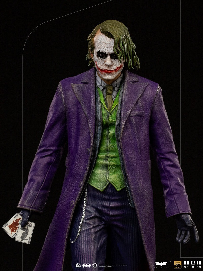 アメコミ Iron Studios Joker Deluxe Art Scale 1/10 Iron Studios The Joker Deluxe Art Scale 1/10 The Dark Knight | eBay
