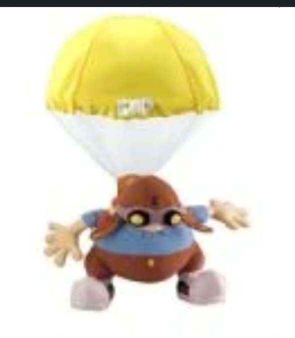 RARE Code Name: Kids Next Door P.L.U.S.H.I.E. #2 with Parachute