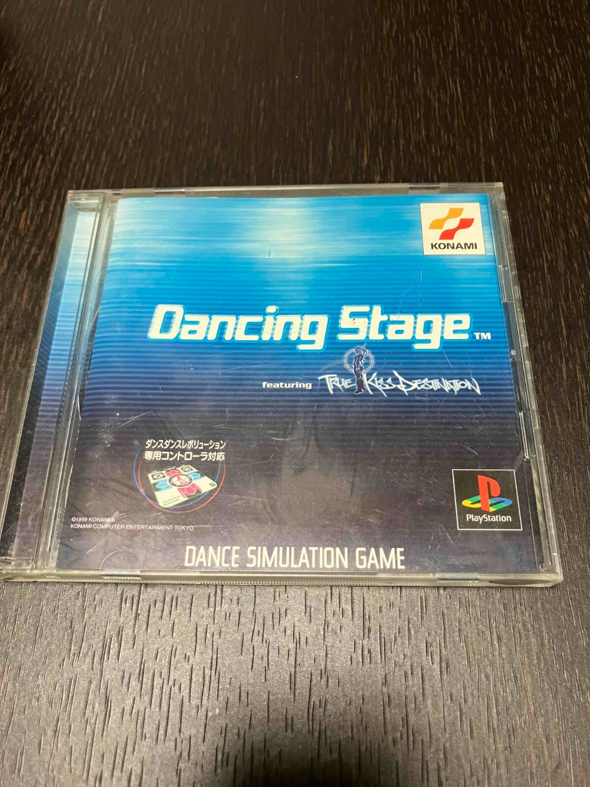 PlayStation PS1 - DDR Dancing Stage featuring True Kiss Destination Japanese