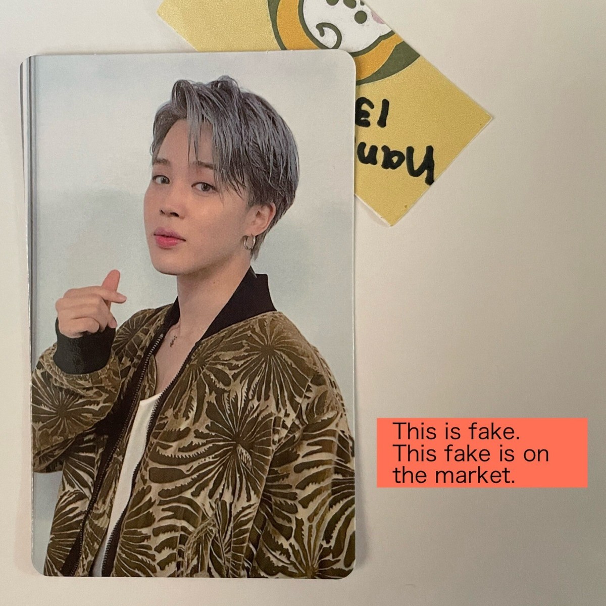 BTS JIN MEMORIES OF 2018 Official Photocard With mount Blu