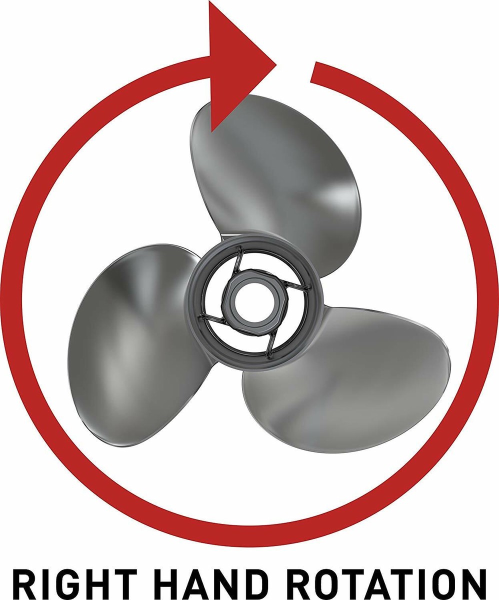 Mercury Spitfire X7 SS Propeller 4 Blade 14 Dia 13P RH PN 48