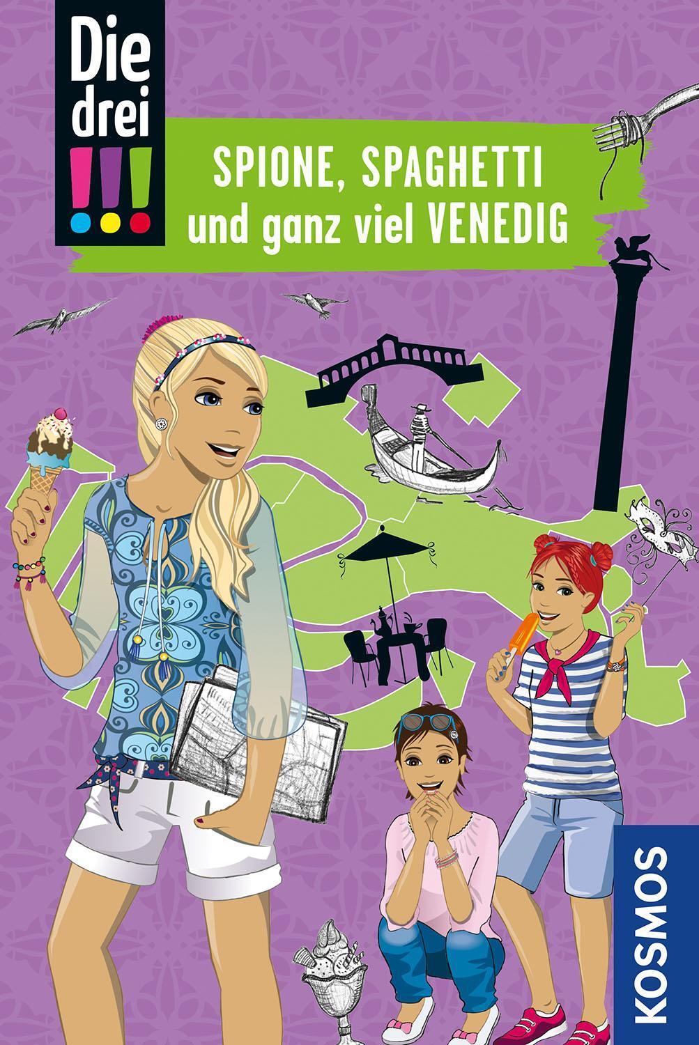 Thumbnail - Die Drei , Spione, Spaghetti Und Ganz Viel Venedig, Henriette Wich