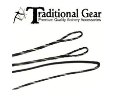 FASTFLIGHT FLEMISH 3 PLY LONGBOW BOWSTRING ACTUAL STRING LENGTH INCH ARCHERY NEW