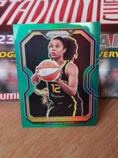 Nia Coffey 2021 Panini Prizm WNBA# 59 Green Prizm   LA Sparks