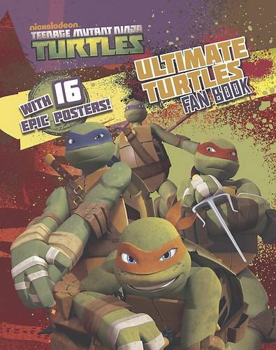 TMNT Ultimate Turtles Fan Book (Teenage Mutant Ninja Turtles), Nickelodeon, New,