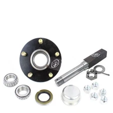 Square BT8 Spindle &  5-4.5" Bolt Circle Trailer Hub 