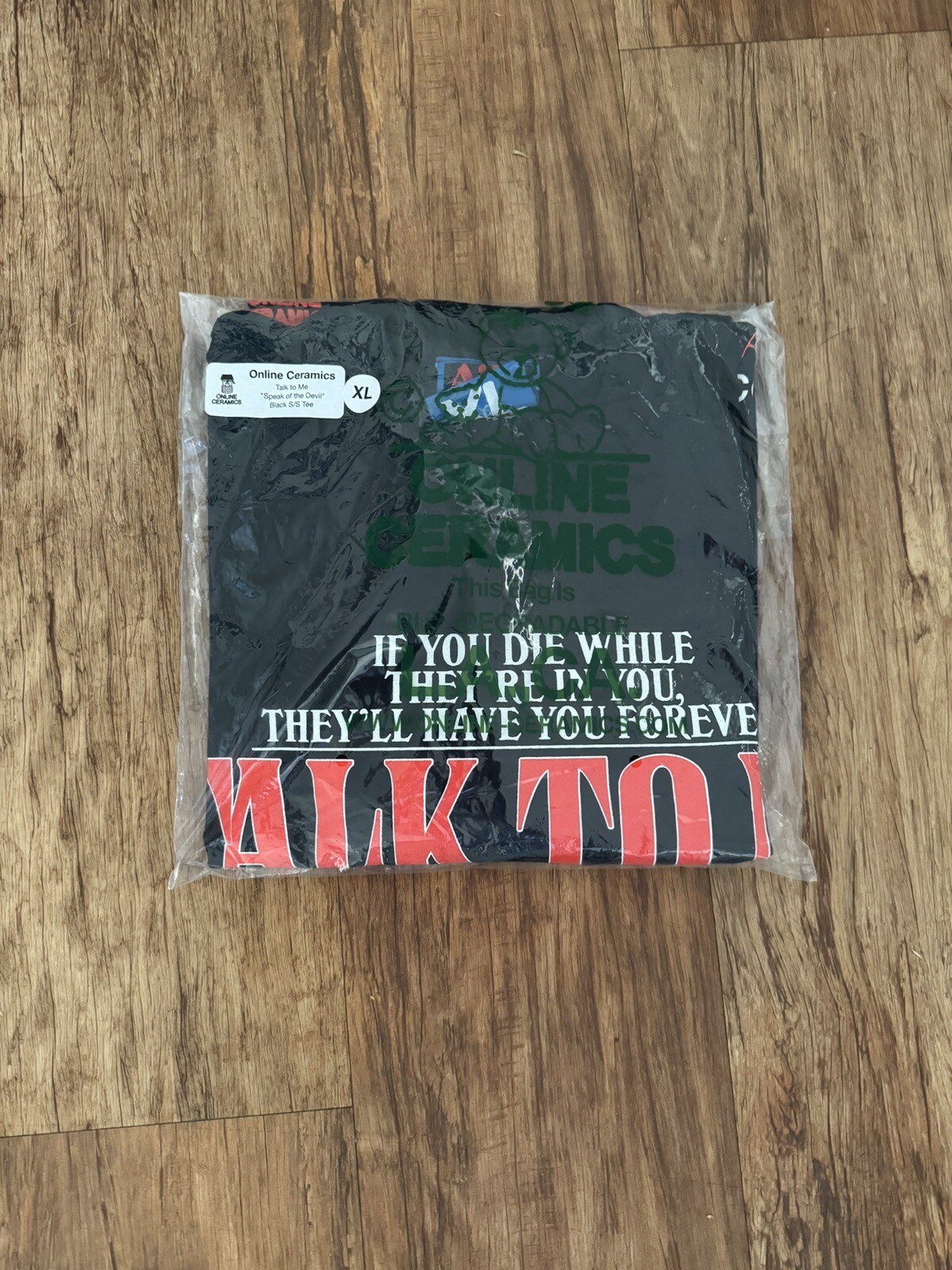 Online Ceramics A24 Talk To Me Movie Shirt XL Brand New Tan Graphic-image