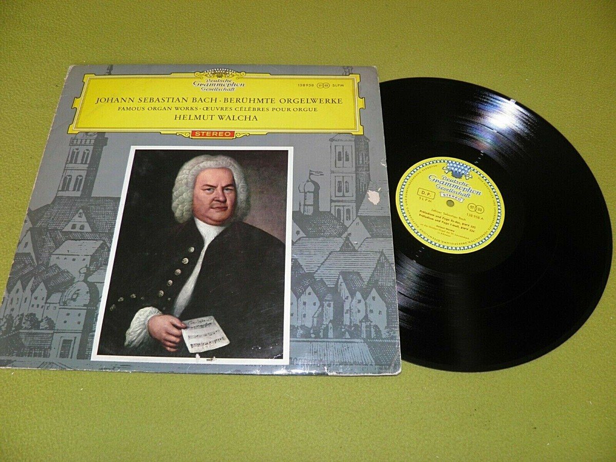 Bach - Beruhmte Orgelwerke / Organ - Walcha / 1964 Germany DGG Red