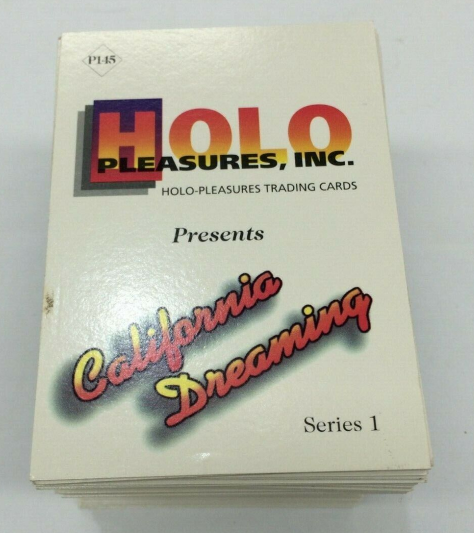 1993 HOLO PLEASURES INC. CALIFORNIA DREAMING TRADING CARD 1993 HOLO PLEASURES INC. CALIFORNIA DREAMING TRADING CARD