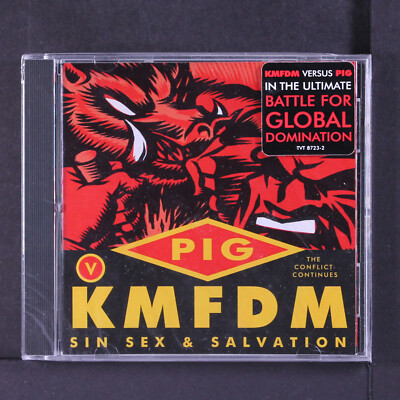 KMFDM VS. PIG: sin sex & salvation WAX TRAX CD Sealed | eBay