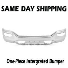 For GMC Sierra 1500 2016-2018 Front Bumper Face Bar Chrome W/O Sensors GM1002867