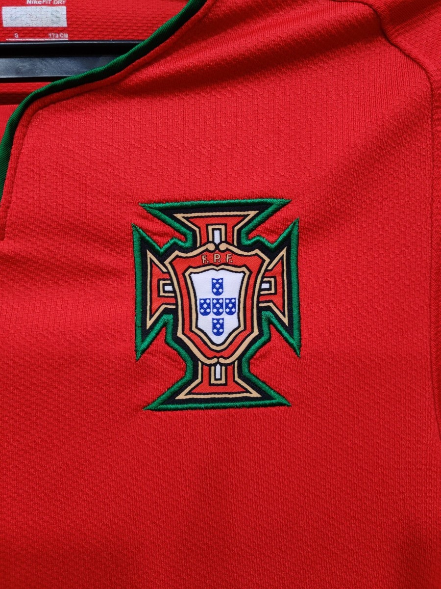 Portugal Euro 2008 Home Shirt UEFA Football Soccer Jersey Portugal Euro 2008 Home Shirt UEFA Football Soccer Jersey