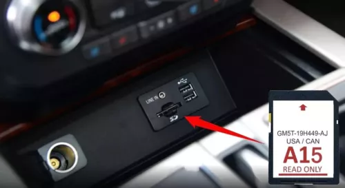 🔥2025 SD Card Navigation For Ford Lincoln A15 SYNC2 USA/Canada GM5T-19H449-AJ - Picture 10 of 11