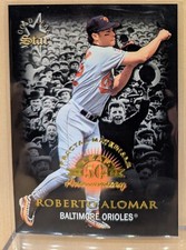 1998 Leaf FRACTAL MATERIALS PLASTIC #159 Roberto Alomar HOF RARE PARALLEL /3250