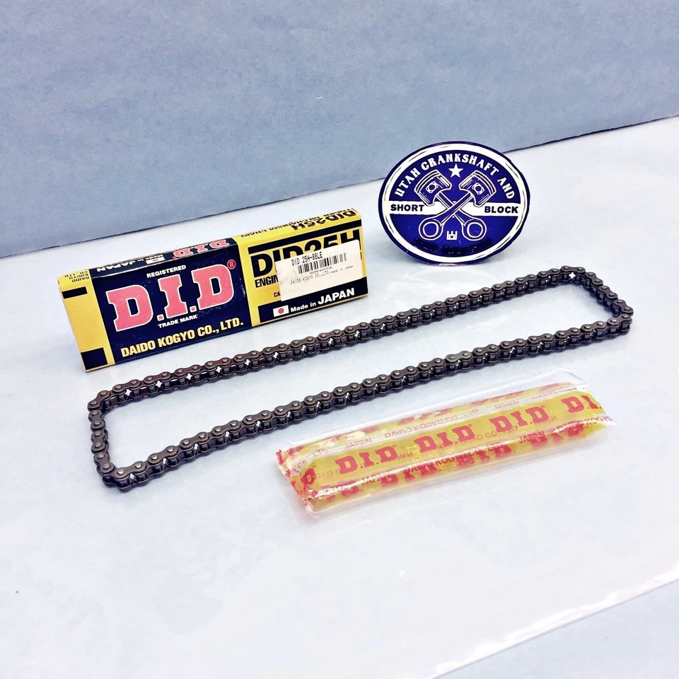 Cadena de levas del árbol de levas D.I.D 1965-1979 Honda CT90 SL90 XR75 XL75 Cub CM91 Trail  Foto 4 de 4